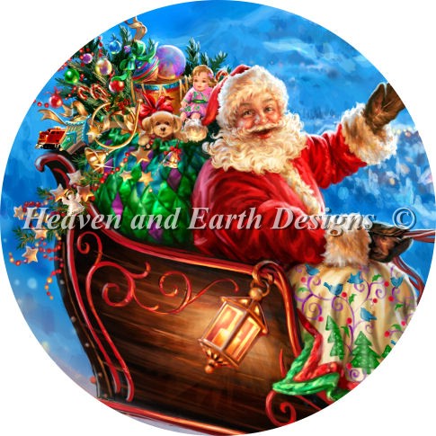 Ornament Santas Magical Flight - Click Image to Close